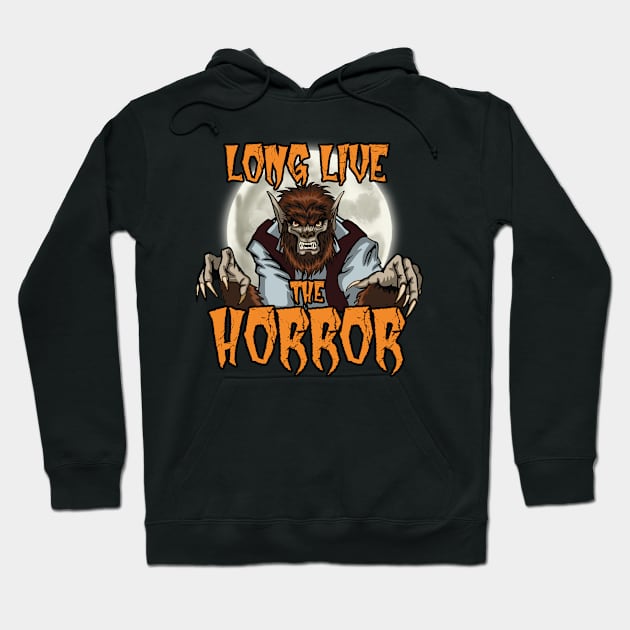 Long Live the Horror - Werewolf Hoodie by RowdyPop